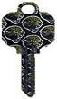 Jacksonville Jaguars Schlage SC1 House Key