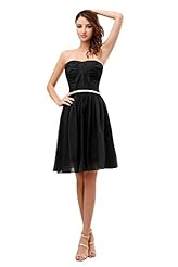 Ruched Sweetheart Sleeveless Chiffon Cocktail Evening Dress/Homecoming Dress/Bridesmaid Dress/Prom Dress/Wedding Party Dress 