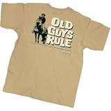 John Wayne Old Guys Rule Courage Men's T-Shirt