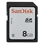 SanDisk 8 GB Class 2 SDHC Flash Memory Card SDSDB-8192 (Bulk Packaging)