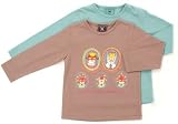 Room Seven - Room Seven Royal Cats Brown Cotton Top