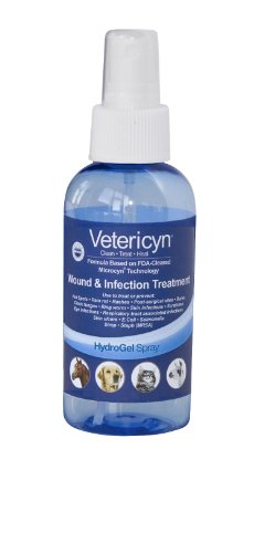 Vetericyn All Animal HydroGel Spray, 4-Ounce Pump