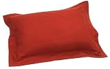 Review Amazon PIZ-150-SOLID-PS-STD-BRD / Pinzon 160-Gram Solid Flannel Standard Sham, Brick