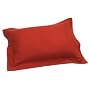 Pinzon 160-Gram Solid Flannel Standard Sham, Brick