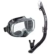 Tusa Sport Imprex 3-D Dry Combo Snorkeling Mask & Snorkel Set