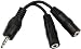Electronics : 3.5mm Stereo Plug to 2x3.5mm Stereo Socket