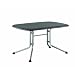 Kettler Gartentisch oval 140x90cm, silber/eisengrau Aluminiumgestell silber, Kettalux-Plus-Platte