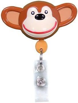 Retractamal Retractable ID/Badge Holder - Chimp