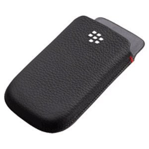BlackBerry Torch Leather Pocket Case (Black)