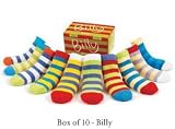 10 Oddsocks by United Oddsocks - 45 Funky Pair Combinations - Billy Design Age 2 - 4 Years
