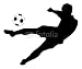 Wallmonkeys Peel and Stick Wall Decals - Soccer Silhouettes - Removable Graphic