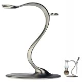 eShave S Shaving Stand for Brush and Razor - Nickel Plated Finish