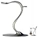 eShave S Shaving Stand for Brush and Razor - Nickel Plated Finish