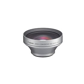 Canon WD-H37 II Wide Conversion Lens for 37mm Filter Diameter Optimized for HD Camcorders
