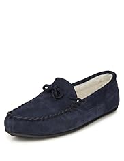 Freshfeet™ Suede Lace Moccasins