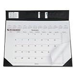 AT-A-GLANCE Designer Collection Black Check Desk Pad Calendar, 22 x 17