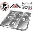 New Ion PRO Metal 3 In 1 PS/PS2/XBOX/ USB Dance Pad All Stainless Steel Metal Arrows