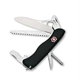 Victorinox 54875 One Hand Trekker NS, Black Handle