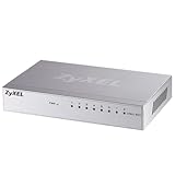 ZyXEL GS108B 8 Port Gigabit Ethernet Switch with Metal Housing & Green Energy Saving Technology