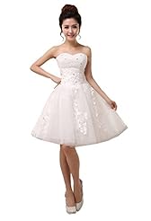 Polyester/Rayon/Viscose Short Sweetheart Beaded Bridesmaid Dress/Mini Dress 