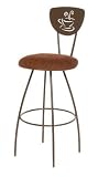 Mocha 30 Height Swivel Stool By FTC Trica