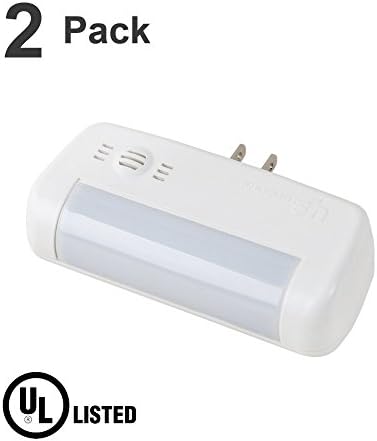 2 Pack Plug in Night Light with Auto On/Off Photo Sensor