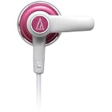 Audio Technica CK6W In ear Headphones with 10.7mm Rare earth Drivers, Loop Support Design and Interchangeable loop supports, Pink 31UkROZqFcL. SL160 Audio Technica CK6W In ear Headphones with 10.7mm Rare earth Drivers, Loop Support Design and Interchangeable loop supports, Pink