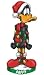 Search : Looney Tunes Christmas Daffy Duck Wacky Wobbler Bobble Head