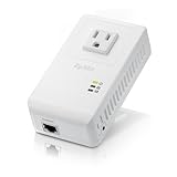 ZyXEL Powerline AV 500 Mbps Wall-Plug Adapter w/AC Pass through (PLA4215)