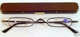 Optical Reading Glasses with Case Ultra Thin Compact