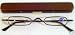 Optical Reading Glasses with Case Ultra Thin Compact