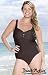 Beach Native® Chocolate Plus Size One Piece - Women's Swimsuit Plus Size Swimsuit
