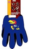 Kansas Jayhawks Two Tone Gloves