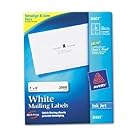Click here to buy Avery 8461 White Ink Jet Mailing Labels, 1 x4, 2,000 per Box by Avery.