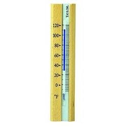 Taylor Precision 5141 Wood Indoor Wall Thermometer