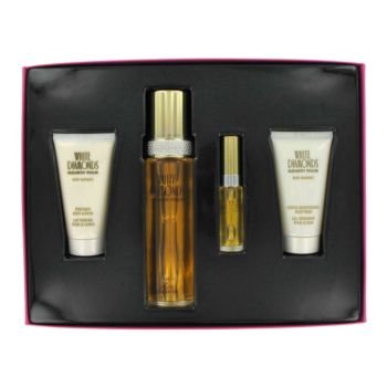 Elizabeth Taylor White Diamonds 100ml EdT + 10ml EdT + 50ml Bodylotion + 50ml Showergel Preisvergleich