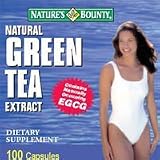 Green Tea Extract with EGCG, 315mg Capsules, by Natures Bounty - 100 Capsules