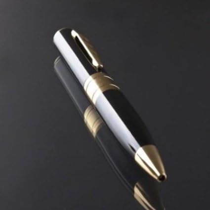 Youpufa HD Spy Hidden Mini Pen Camera/Recorder (Black Gold)