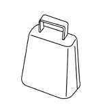 Kentucky Cow Bell, 6 7/8