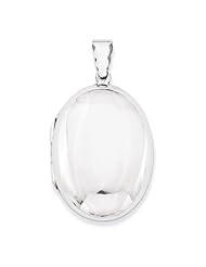 Sterling Silver 36mm Domed Locket. Metal Wt- 10.64g