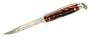 Queen Cutlery Trout Knife with Aged Honey Amber Stag Bone Handle