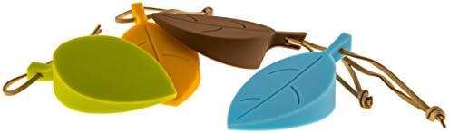 Door Stopper - 4 Pack - Heavy Duty Wedge Leaf Style - Keeps Doors Open - Home or Office - CLEARANCE SALE