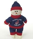 Cleveland Indians 10" Snowflake Friends Snowman - MLB Baseball
