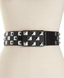 Calvin Klein Leather Belt with Studs