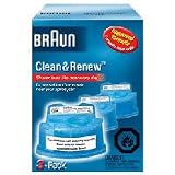 Braun CCR3 Syncro Shaver System Clean & Charge Refills - 3 Refills