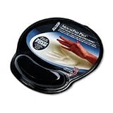 ALLSOP, INC. / ASP28823 / Memory Foam MousePad Pro, Nonskid Back, 10 x 10-1/4, Black Raindrops / Sold as 1 EA
