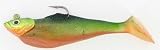 Sterling Minnow 6 3 1/4oz Rigged & Extra Tail Chartreuse - Fishing - Lures & Lure Kits