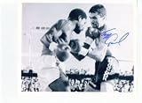 JEFF FENECH AUTOGRAPHED 8X10 BOXING PHOTO VS AZUMAH NELSON (BOXING)