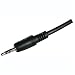 Cables To Go - Audio cable - mini-phone stereo 3.5 mm (M) - mini-phone stereo 3.5 mm (M) - 12 ft - shielded - black