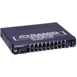 Pyramid 903G 10 Band HalfDin Power Booster Graphic Equalizer Amplifier